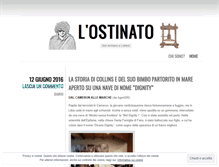 Tablet Screenshot of matteocinalli.wordpress.com