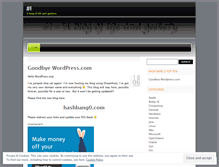 Tablet Screenshot of hashbang0.wordpress.com