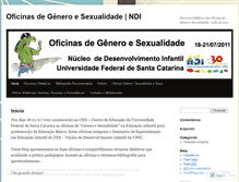 Tablet Screenshot of generosexualidadendi.wordpress.com