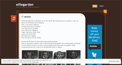 Desktop Screenshot of elliegarden.wordpress.com