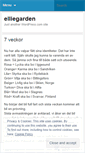 Mobile Screenshot of elliegarden.wordpress.com