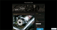 Desktop Screenshot of carissachristina.wordpress.com