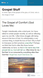 Mobile Screenshot of gospelstuff.wordpress.com