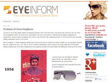 Tablet Screenshot of eyeinform.wordpress.com
