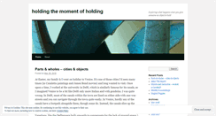 Desktop Screenshot of objecthandling.wordpress.com