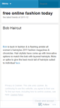 Mobile Screenshot of freeonlinefashiontoday.wordpress.com