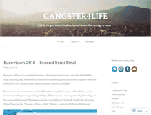 Tablet Screenshot of gangster4life.wordpress.com