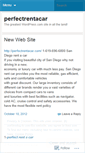 Mobile Screenshot of perfectrentacar.wordpress.com