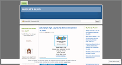 Desktop Screenshot of nuel92.wordpress.com