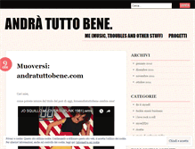 Tablet Screenshot of forseandratuttobene.wordpress.com