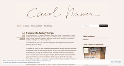 Desktop Screenshot of carolnasserstore.wordpress.com