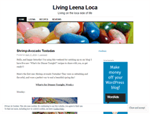 Tablet Screenshot of leenaloca.wordpress.com