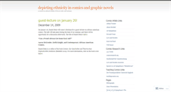 Desktop Screenshot of depictingethnicity.wordpress.com