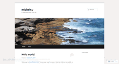Desktop Screenshot of michelsu.wordpress.com