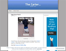 Tablet Screenshot of carterbedford.wordpress.com