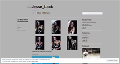 Desktop Screenshot of jesselack.wordpress.com