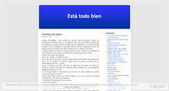 Desktop Screenshot of estatodobien.wordpress.com