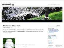 Tablet Screenshot of painfreeology.wordpress.com