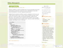 Tablet Screenshot of milkobabusnica.wordpress.com