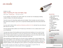 Tablet Screenshot of enmode.wordpress.com