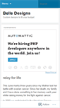 Mobile Screenshot of belledesigncompany.wordpress.com