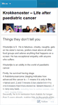 Mobile Screenshot of krokkenoster.wordpress.com