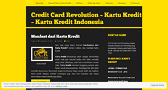 Desktop Screenshot of pakarkartukredit.wordpress.com