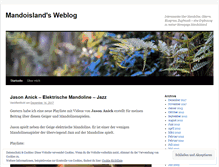 Tablet Screenshot of mandoisland.wordpress.com