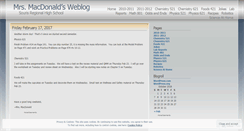 Desktop Screenshot of kmmacdonald.wordpress.com