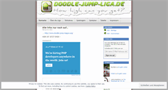 Desktop Screenshot of doodlejumpliga.wordpress.com