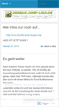 Mobile Screenshot of doodlejumpliga.wordpress.com