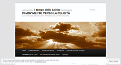 Desktop Screenshot of iltempodellospirito.wordpress.com