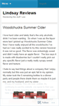 Mobile Screenshot of lindsayreview.wordpress.com