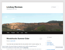 Tablet Screenshot of lindsayreview.wordpress.com
