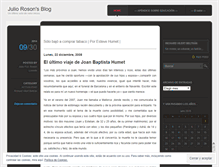 Tablet Screenshot of julioroson.wordpress.com