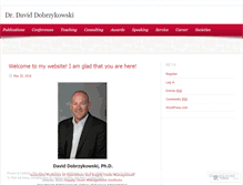 Tablet Screenshot of dobrzykowski.wordpress.com