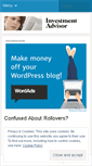 Mobile Screenshot of investmentadvisor.wordpress.com