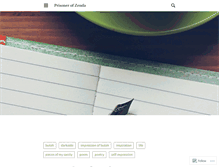 Tablet Screenshot of prisonerofzenda.wordpress.com