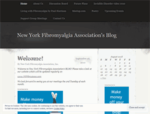 Tablet Screenshot of newyorkfibromyalgiaassociation.wordpress.com