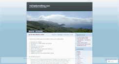 Desktop Screenshot of michaelsomething.wordpress.com