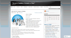 Desktop Screenshot of caminhoevida.wordpress.com