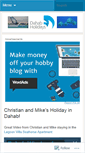 Mobile Screenshot of dahabholidays.wordpress.com