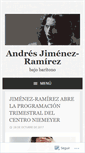 Mobile Screenshot of andresjimenezramirez.wordpress.com