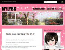 Tablet Screenshot of mylybk.wordpress.com