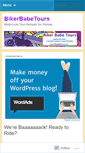 Mobile Screenshot of bikerbabetours.wordpress.com