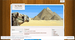 Desktop Screenshot of mstindle.wordpress.com