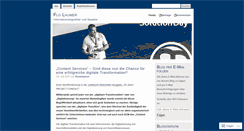 Desktop Screenshot of florianlaumer.wordpress.com