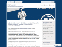 Tablet Screenshot of florianlaumer.wordpress.com