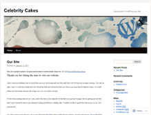 Tablet Screenshot of celebritycakesqld.wordpress.com