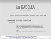 Tablet Screenshot of lagabella.wordpress.com